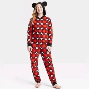 Disney 100 Mickey Union Suit Onesie New